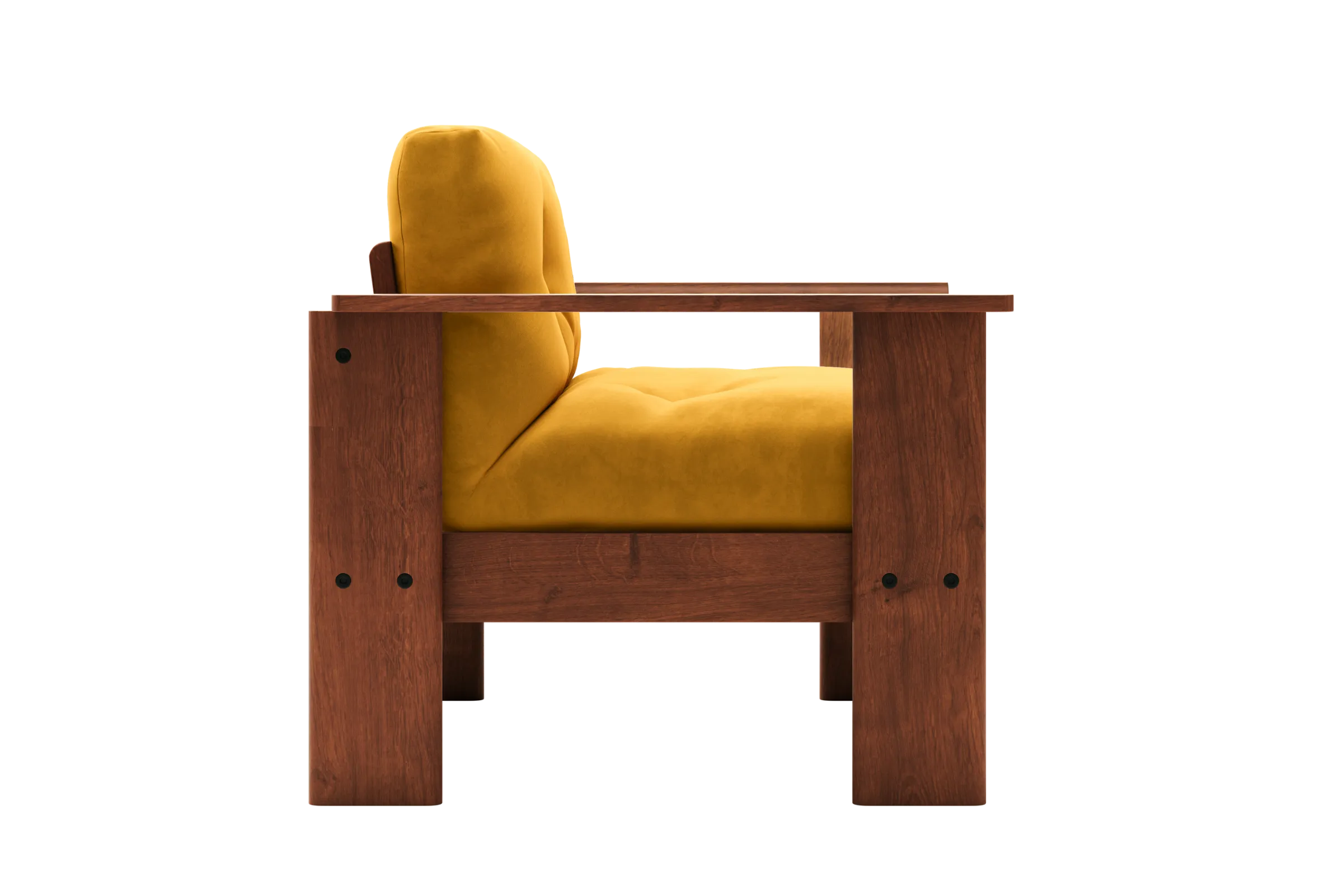 The Bacana Armchair in Recycled Velvet