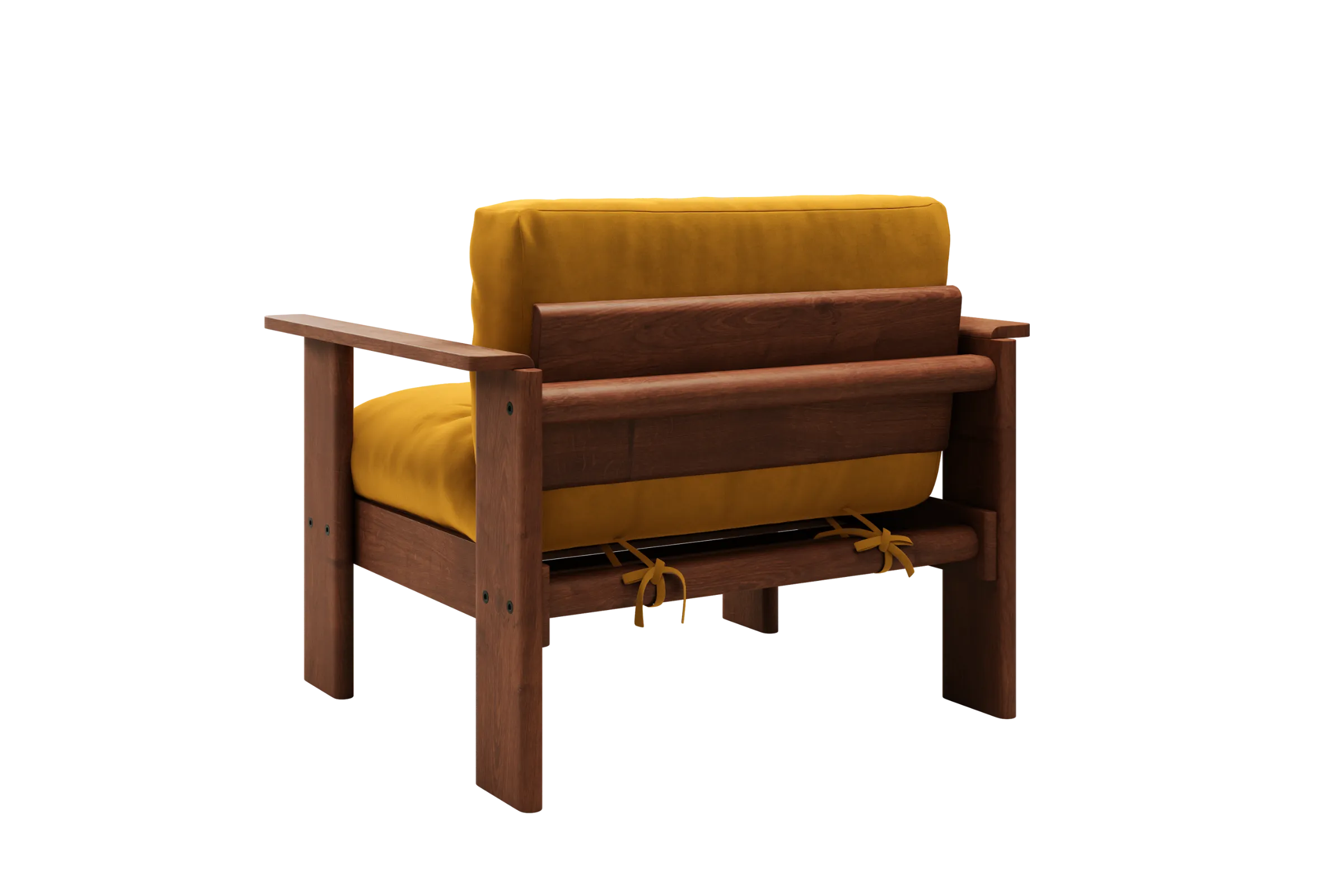 The Bacana Armchair in Recycled Velvet