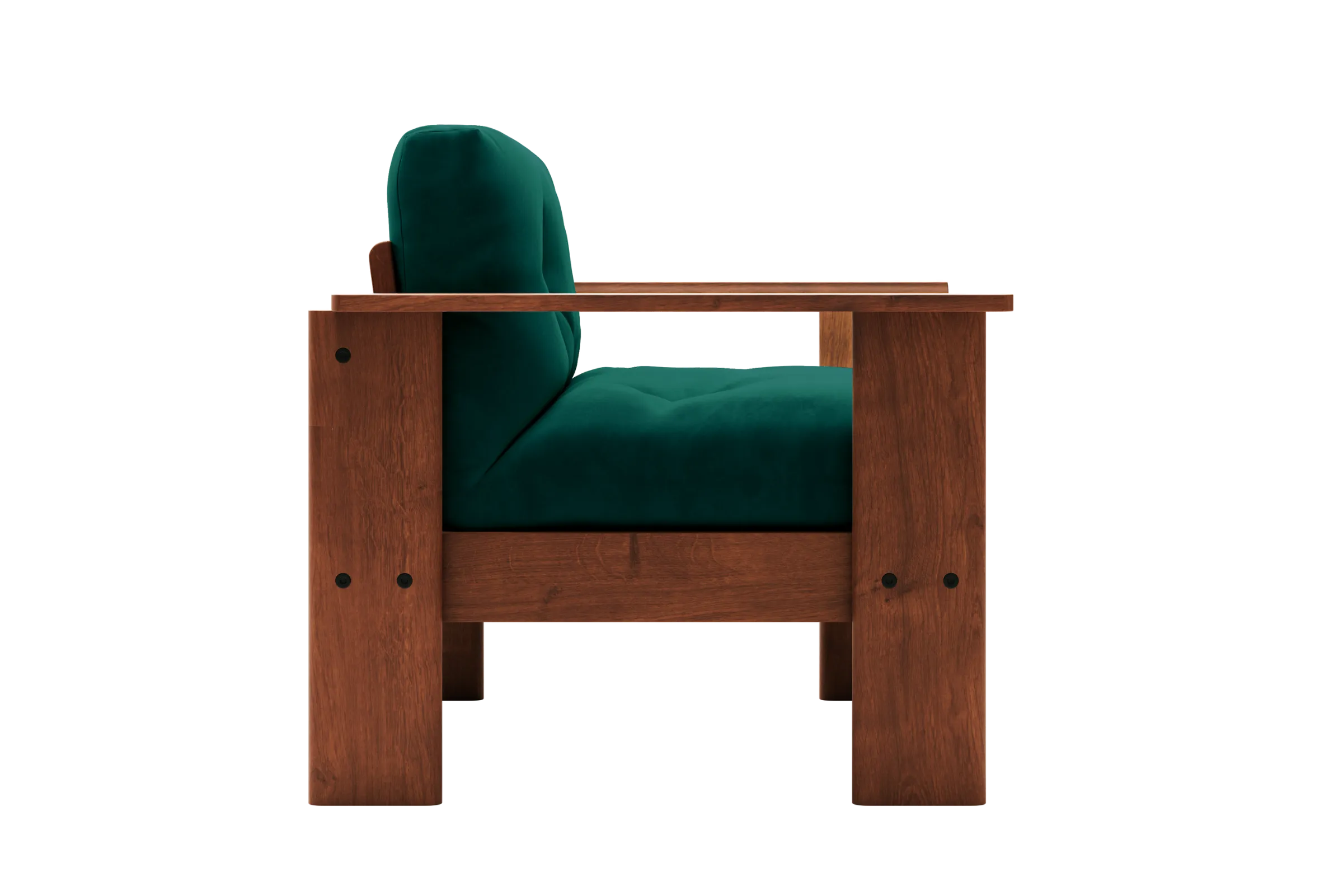 The Bacana Armchair in Recycled Velvet