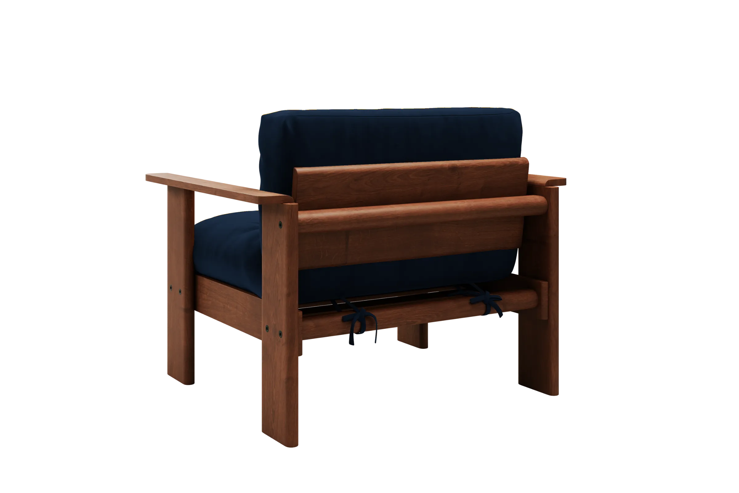 The Bacana Armchair in Recycled Velvet