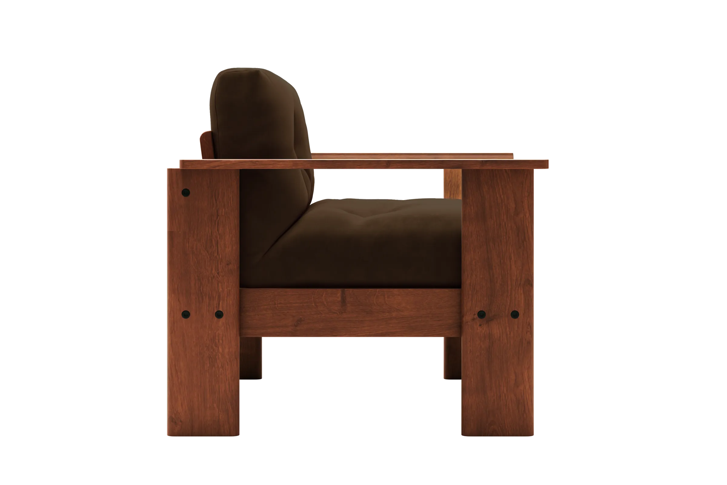 The Bacana Armchair in Recycled Velvet