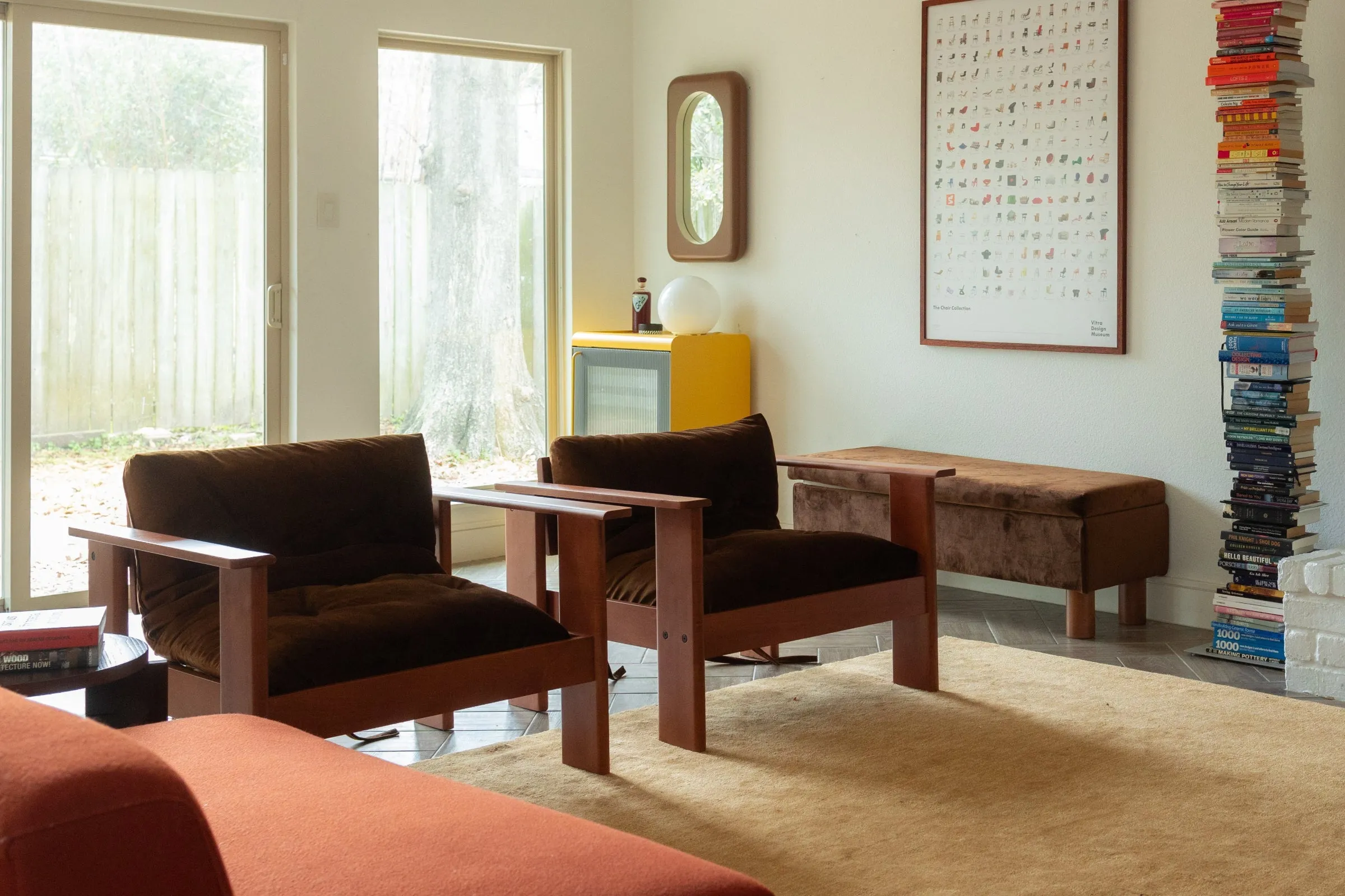 The Bacana Armchair in Recycled Velvet