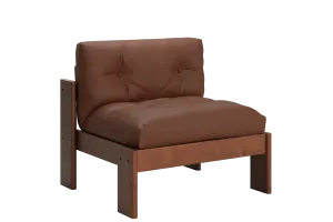 The Bacana Lounge Chair in Cactus Leather