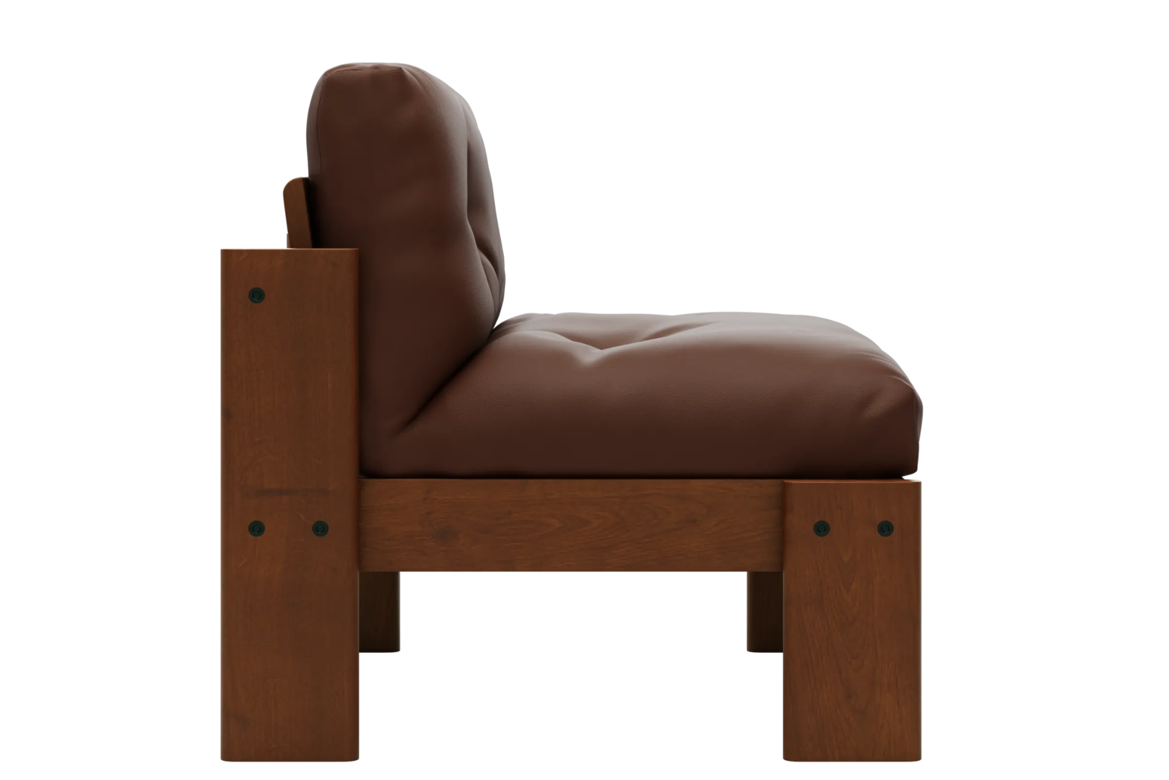 The Bacana Lounge Chair in Cactus Leather