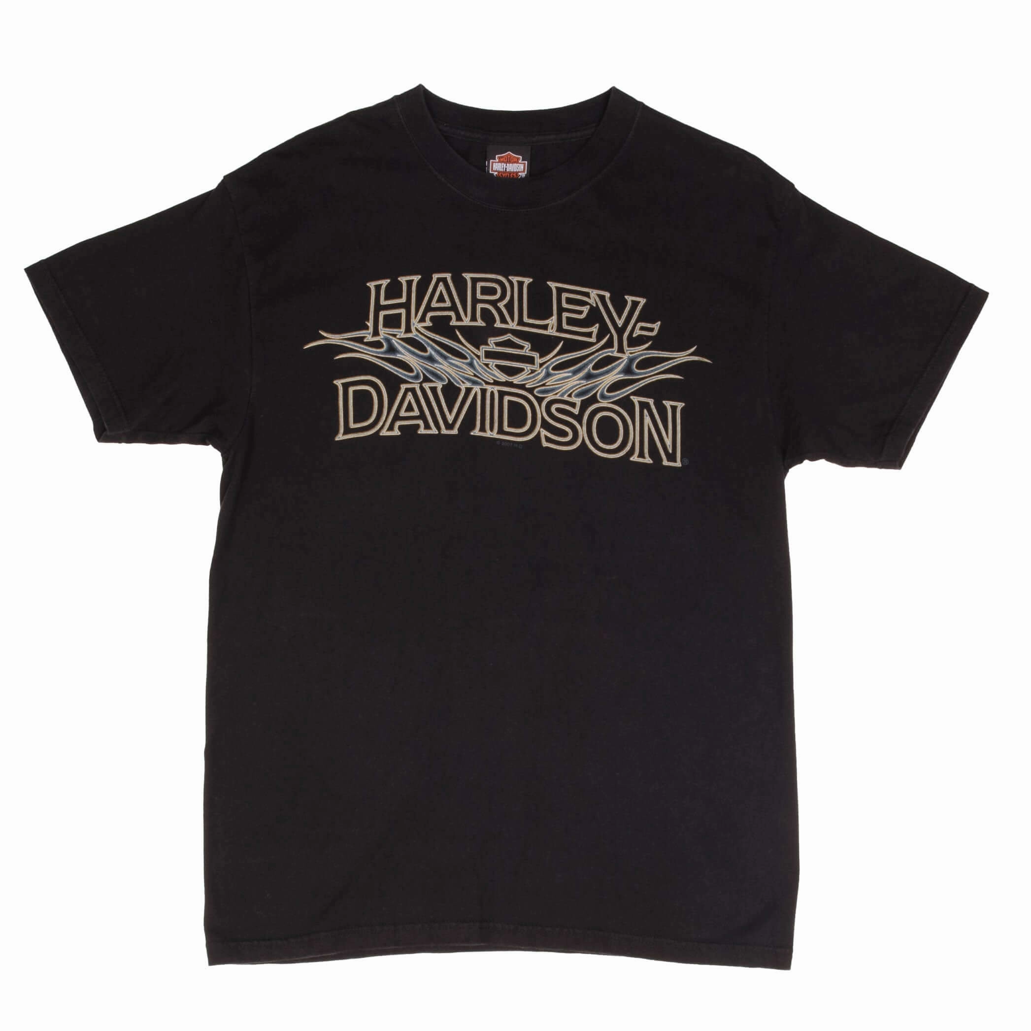 VINTAGE HARLEY DAVIDSON LANCASTER TEE SHIRT 2007 SIZE LARGE MADE IN USA