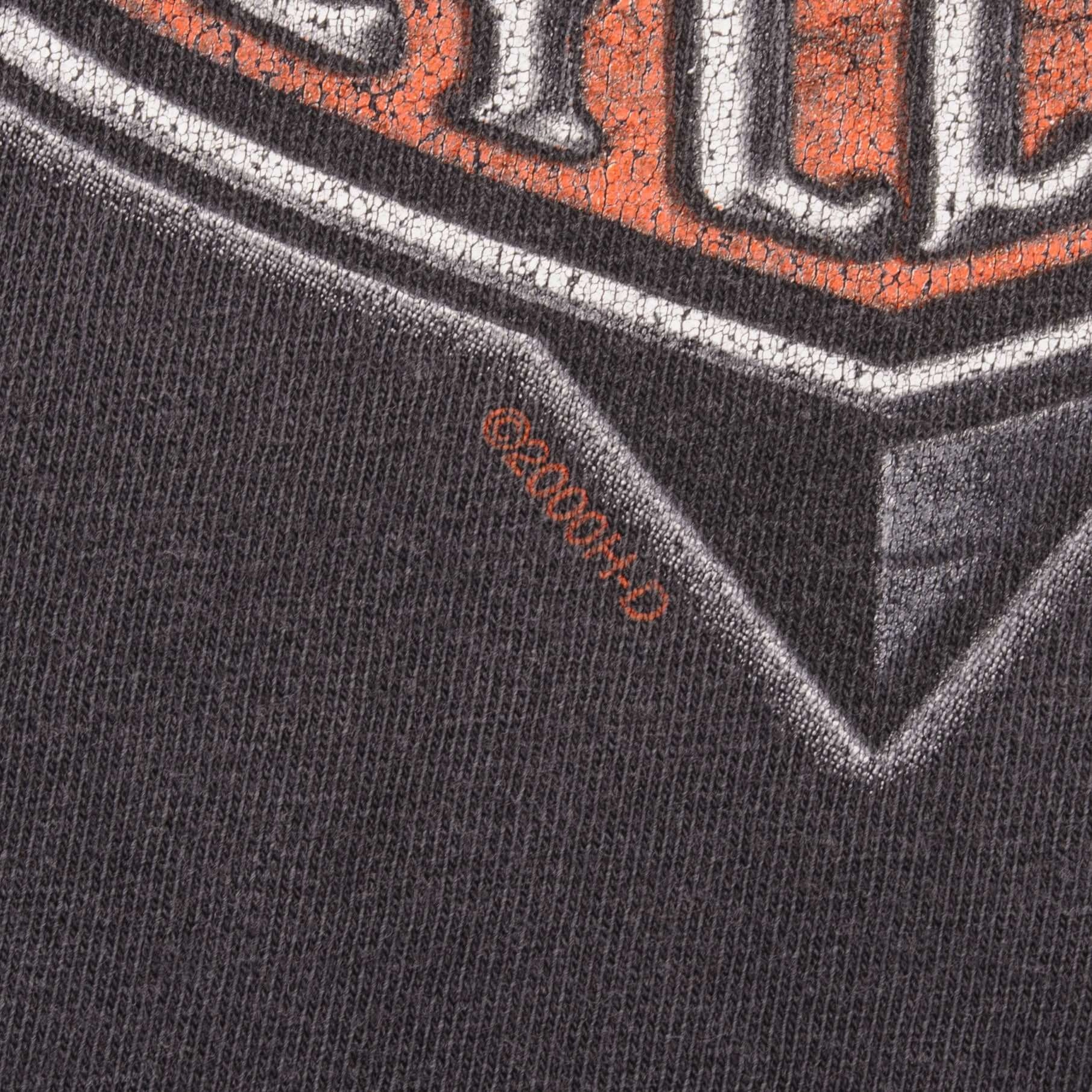 VINTAGE HARLEY DAVIDSON MOTOR CYCLES TEE SHIRT 2000 LARGE MADE IN USA