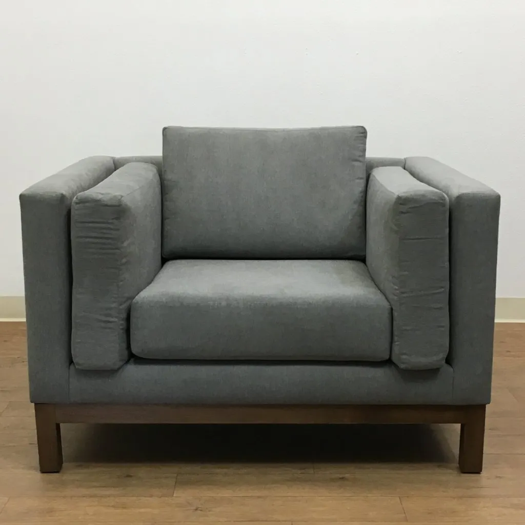 Walton Chair in CHROMIUM - CLEARANCE