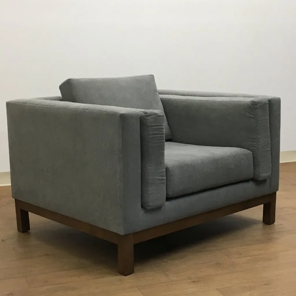 Walton Chair in CHROMIUM - CLEARANCE